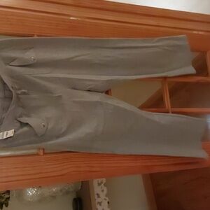 Karen Scott 1X gray leisure pants